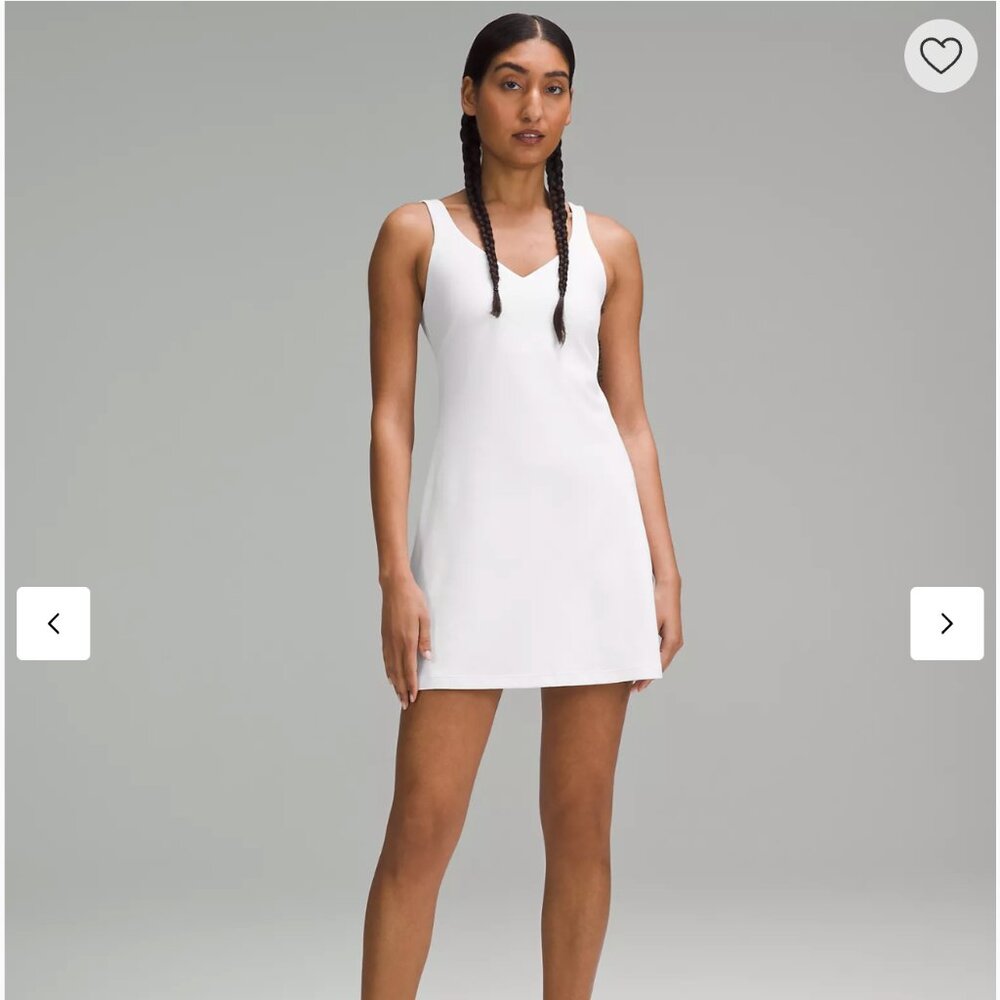 LULULEMON Align Dress White Size 4